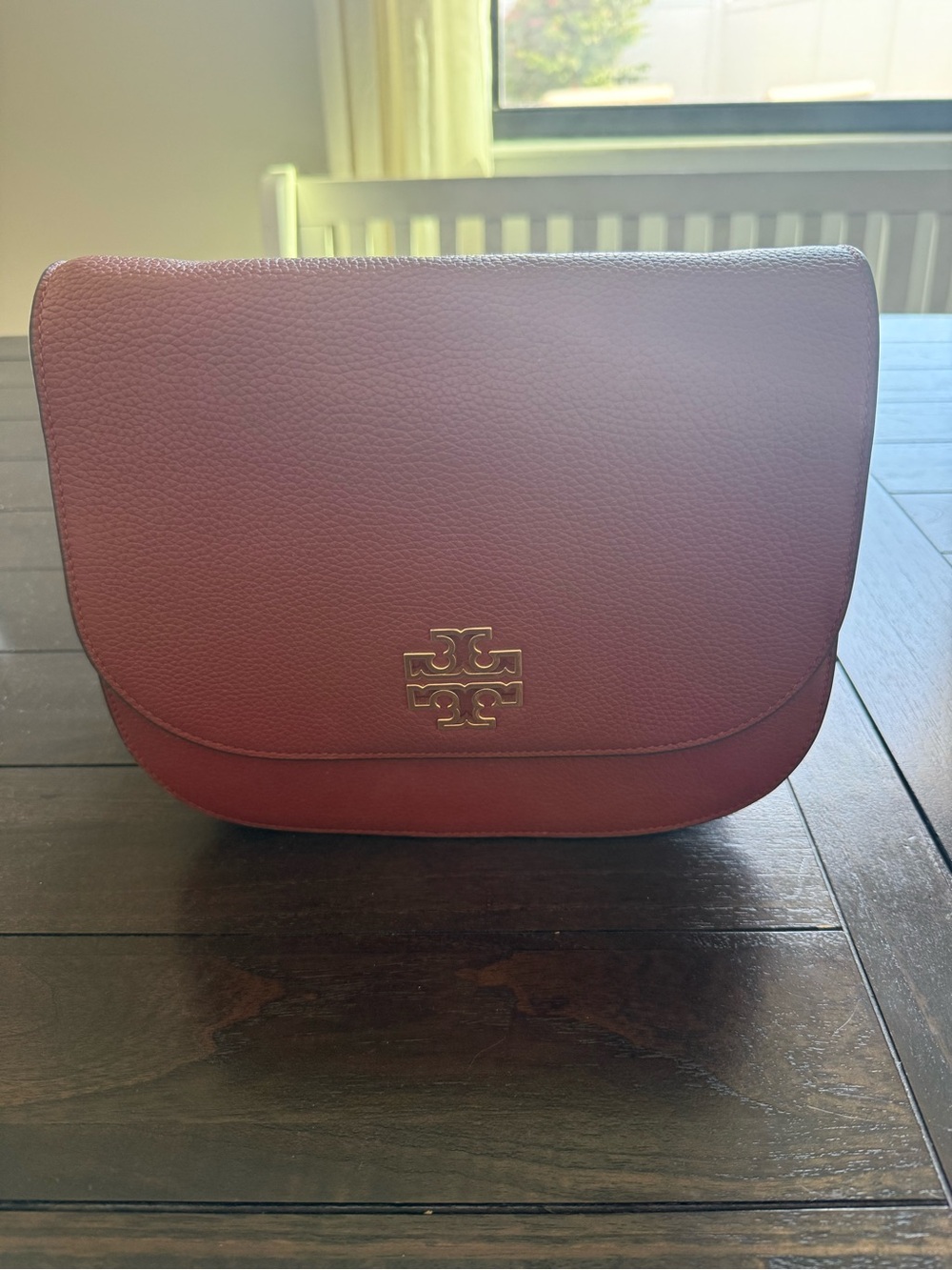 Tory Burch Leather Flap Crossbody